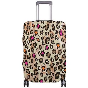 AJINGA Flamingos Flower Travel Bagage Protector koffer Hoes S 18-20 in
