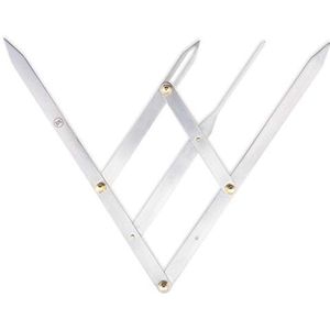 K-Pro Wenkbrauwliniaal – nauwkeurige en nauwkeurige liniaal voor perfecte wenkbrauwen