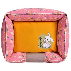 Hondenkussen Hondenmand Kattenbed Vierkante Hond Bed Canvas Huisdier Bedden Kat Mat Super Zacht Huisdier Nest Warme Slaapmatten Huisdier Huis Hondenbed Huisdier Bed (Color : B, Size : 60 * 75 * 20cm)