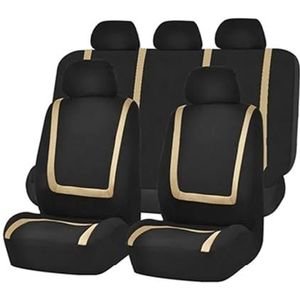 Beschermhoes Autostoel Voor Orlando Voor Equinox Voor Silverado Voor Suburban Voor Sonic Voor Lt-Rs Voor Zeil Voor Spark Aangepaste Kussenhoes(5Seats-gold 9)