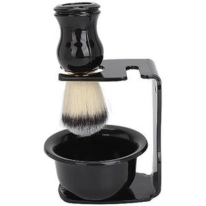 Baardreinigingsborstel, delicate haren, draagbare handgreep, zak, baardverzorgingsset, gezond en veilig, compact formaat voor thuis en op reis