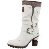 Mustang - Palma - Winterlaarzen - Wit - Korte laars met Verwarmende Textifutter