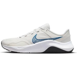 Nike Heren M Legend Essential 3 Nn trainingsschoenen, Platinum Tint/Court Blue-White-Black, EU 45,5, Platinum Tint Court Blauw Wit Zwart, 45.5 EU