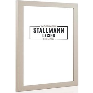 Stallmann Design Fotolijst New Modern 30x45 cm aluminium geborsteld frame voor DIN A4 en 60 andere formaten fotolijst wissellijst van hout MDF meerdere kleuren selecteerbaar lijst voor foto's of foto's