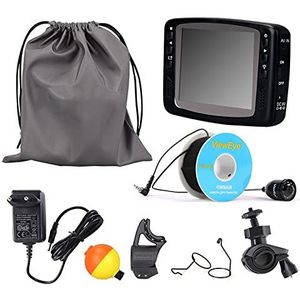 Onderwaterviscamera, 8 IR Infraroodlamp 100 0TVL 3.5 '' Kleurenscherm onderwater ijsvideo vissen camera kit visuele video viszoeker fishcam(Cable length-25M)