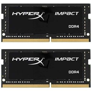HyperX Impact HX429S17IBK2/32 werkgeheugen 32GB Kit * (2x16GB) 2933MHz DDR4 CL17 SODIMM