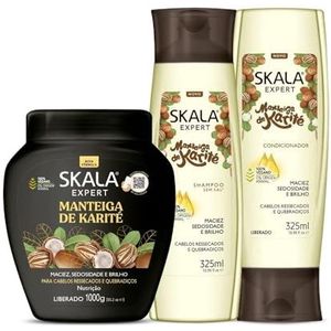 Pack Skala Karité Shampoo 325ml + Máscara 1kg + Condicionador 325ml