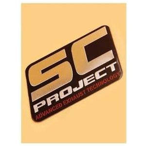 Motorfiets hoge temperatuurbestendige uitlaatpijp sticker gemodificeerde aluminiumlegering logo decoratieve sticker(YELLOW)