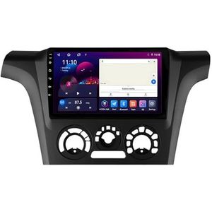 Android 14 GPS Navigation Stereo voor Mitsubishi Outlander 1 2002-2008 9 Inch 2 Din Car Stereo Radio met CarPlay AHD Omgekeerd beeld Bedieningselementen op het stuur(A,S1 1G+32G)