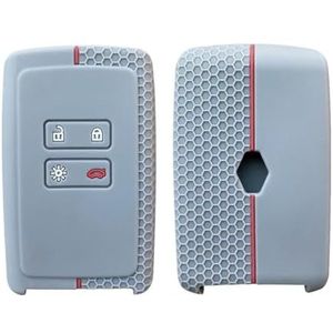 Autosleutel beschermhoes Siliconen Autosleutel Beschermhoes Houder Shell Voor Logan 3 Voor Captur Voor Zoe Voor Espace 5 Clio Voor Megane 4 Voor Arkana Voor Arcan Sleutel Sleutel Shell(4)