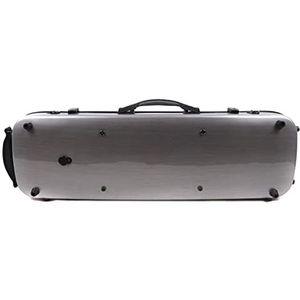 Nieuwe 4/4 Szie Vioolkoffer Composiet Koolstofvezel Vioolkoffer Met Hygrometer Fullsize Vioolkoffer (Color : 02)