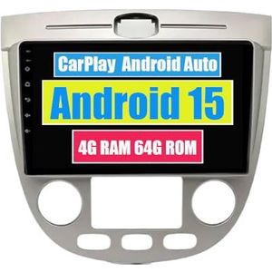 RoverOne Auto Stereo CarPlay Hoofd Unit voor Chevrolet Lacetti J200 For Buick Excelle Hrv 2004-2013 Android Auto Touchscreen Sat Navi Bluetooth WiFi Radio Speler