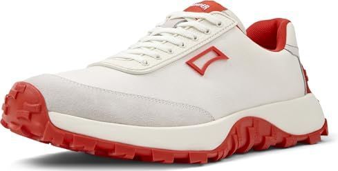 CAMPER Sneakers laag 'Drift Trail'  rood / wit
