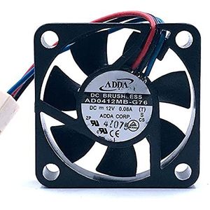 CPU Cooler Fan For AD0412MB-G76 4010 4cm 12V 0.08A Ultra Silent colling fan