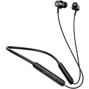 boAt Rockerz 245 v2 Pro, 30 HRS batterij, ENx-technologie, snel opladen, lage latentie, dubbele koppeling, magnetische oordopjes, IPX5, Type-C-interface, Bluetooth-nekband met microfoon in