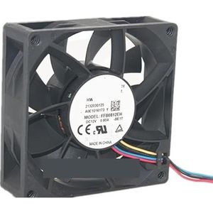 Koelventilator voor DELTA FFB0812EH 8025 DC 12V 0.8A 8cm PWM 80 * 80 * 25MM 5900RPM 4-pins twee kogellagers