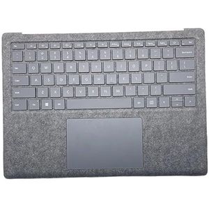 US Palmrest Backlit Toetsenbord Grijs Voor Microsoft voor Surface 3 4 13,5"" 1867 1868 1950