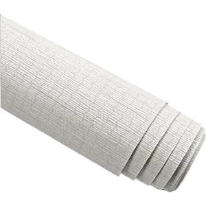 Zelfgeplakte achtergrond, Zelfklevende Grasscloth Linnen Behang Multicolor 950x53cm(Color11)