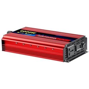 Spanningsomvormer Voor Zonne-energie In Auto's Met LED-display Omvormer Met Zuivere Sinusgolf Van 12 V/24 V Naar 220 V Wisselspanning 7000 W/8000 W 50/60 Hz(12V50HZ,110V,6000W)