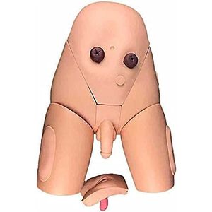 Urinekatheterisatiemodel Mannelijke en vrouwelijke oefenpop Verpleegpraktijk Simulator Verwisselbare mannequin voor verpleegkundige medische training