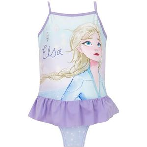Disney Zwempak voor Meisjes | Frozen Badpak | Elsa Meisjes Zwempak | Blauw 116