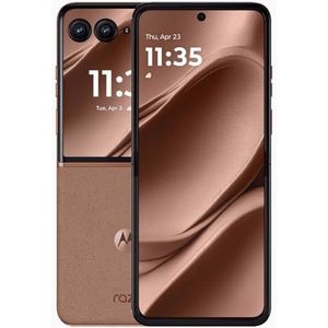 Motorola RAZR 50 Ultra 5G XT2451-3 512 GB + 12 GB RAM Dual-SIM (Nano, eSIM) Ontgrendeld Android 14 Flip Smartphone - Mokka Mousse