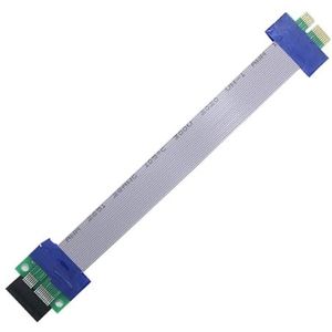 WINGONEER PCI-Express PCI-E 1X Riser Card Flex-verlengkabel voor PC