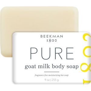 Beekman 1802 Pure Geitenmelk Zeep Geurvrij 9oz Bar door Beekman 1802