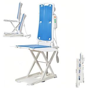 SAYEYBU Electric Lift Chair, Waterproof Bath Lift Chair for Tub, Floor Chair Lift Assist Devices for Seniors & Disabled, Elderly Assistance Products,01
