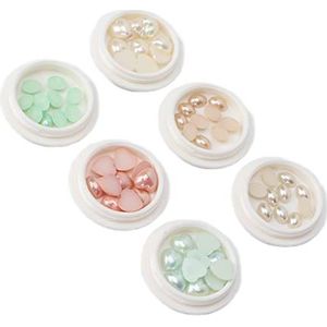 Nail Art Decoratie, Stevige Unfading Verschillende Vormen Nail Art Decals Manicure Decoratie Aparte Dozen voor Huishouden