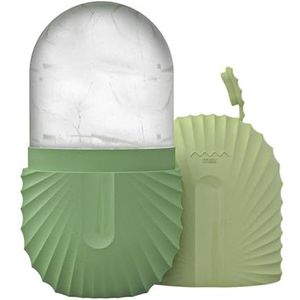 Siliconen ijsroller voor gezicht, Face Ice Mold Contour Ice Facial, Herbruikbare koeling Silicone Roller, Silicone Beauty Facial Rollers voor gezicht Wallen van de ogen, Brightenskin