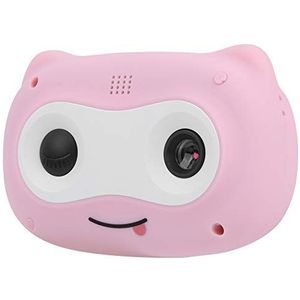 Mini-Camera voor Kinderen, 1080P 500Mah Autofocus Camcorder voor Kinderen Kinderspeelgoed Camcorder Camera met IPS-scherm en USB-interface, Cadeau voor Meisjes Jongens Verjaardag (Roze)