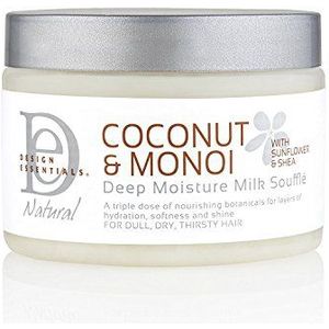 Design Essentials - Coconut & Monoi Deep Moisture Milk Soufflé - 354ml - Haarcrème
