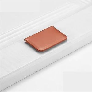 Moderne eenvoudige stijl zinklegering kleurrijke bakverf oppervlaktebehandeling kast deurgreep lade kast knoppen 1 stuk (kleur: oranje 32 mm)