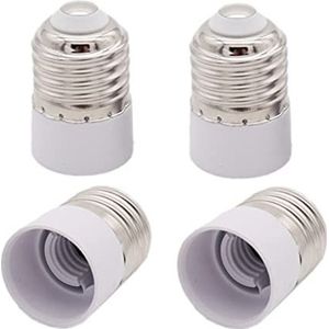 4x E27 naar E14 lampvoet adapter LED-lampen fitting adapter E27-E14