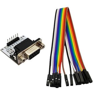 PLCPDM Hoge Stabiliteit 232 Adapter Gemakkelijke Integratie voor Communicatieapparaten 3V 5.5V stelt Stabiele Overdracht in werking