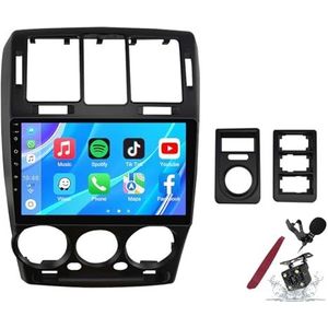 Android 14 Autoradio Sat Navi voor H-yundai Getz (2002-2011) 9 Inch Touchscreen Multimedia Speler met Draadloze Carplay GPS Navigatie FM RDS Bluetooth 5G-WiFi SWC DSP,M120s