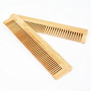 DieffematicSZ kam Massage Wooden Comb Bamboo Hair Hole Brush Hair Care and Beauty Spa Massager Hair Care Comb