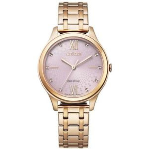 Citizen Elegance Horloge - Citizen Dames Horloge - Goud - Diameter 32 Mm