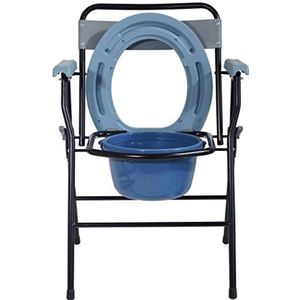 Aidapt VR252F opklapbare toiletstoel, blauw