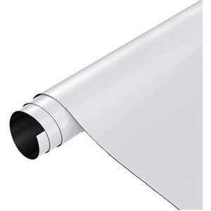 Magnetisch whiteboardvel, Magnetisch whiteboardpapier, zelfklevend, wit, verschillende formaten(47.2x47.2in(120x120cm))