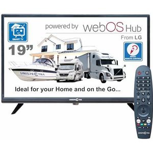 Unispectra - 19 inch - Smart TV - HDR - Triple Tuner - Geschikt voor Campers en Caravans