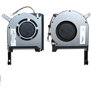 GPU CPU Koelfans for ASUS TUF Gaming A15 FA506 IV FA506IU FA506IH FX506 IU FX506LH Koelere radiatorvervangende laptoponderdelen (Blade Color : CPU and GPU fan, Blade Quantity : Other)