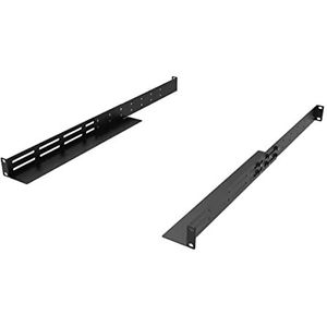 QiaoYoubang 1U Universele Rack Mount 4-Post Shelf Rail 16-29 Inch Diep voor APC HP IBM DELL en Compaq