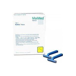 Maimed - Razor wegwerpscheerapparaat dubbel lemmet, 100 stuks