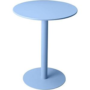 Prachtige kleine ronde tafel, matte textuur 60x73cm salontafel, eenvoudige ijzeren kleine ronde tafel, kleine familie eettafel, kantoor onderhandelingstafel, balkon vrijetijdstafel (kleur: K)