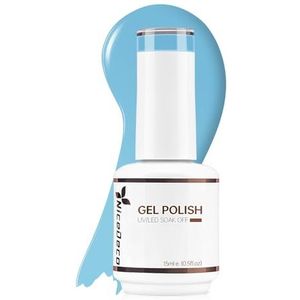 Nicedeco Gel Nagellak Semi-permanent Gellak UV/LED Soak-Off Translucent Gel Polish 15ML-257