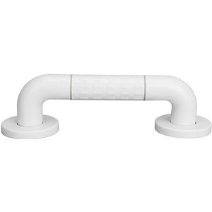 Badkamer Grab Bars Veiligheid Douche Grab Bar 29cm Lengte 35mm Diameter Verhoogde Lijnen Rvs voor Dagelijks Gebruik voor Ouderen (Wit)