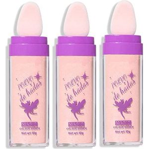 Fairy Highlighter - Goddess Glow Makeup Shimmer Stick, Goddess Glow Shimmer Stick, Make-up Highlighter, 3 kleuren Polvo De Hadas Highlighter, (02 Pink×3)