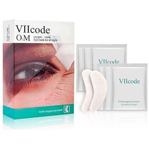 VIIcode Zuurstof Oogmasker Pads Verwijderen Rimpels Wallen Donkere kringen Onder Ogen Behandeling Anti Ageing Eye Gel 6 Pads/Doos